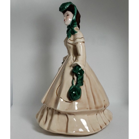 Vintage Florence Ceramics Lady Figurine "Lillian" Edwardian Victorian Era - Picture 5 of 9